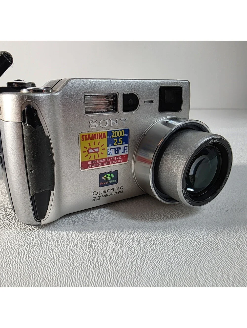 Sony Cyber-Shot DSC-S70 Digital Camera 3.3MP Tested Working